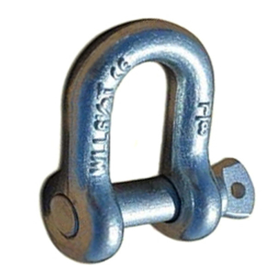 Parafuso forjado gota galvanizado Pin Shackles da liga de Crosby da âncora 1/4&quot; - 2&quot;