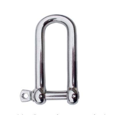 4mm ao ISO longo do grilhão de 22mm Dee Shackle Stainless Steel D
