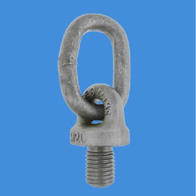 Parafuso de olho de aço suave galvanizado do carbono com relação oval BS4278-2