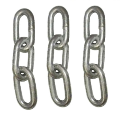 Corrente de relação padrão coreana de aço da corrente de relação do círculo de Q235BGalvanized