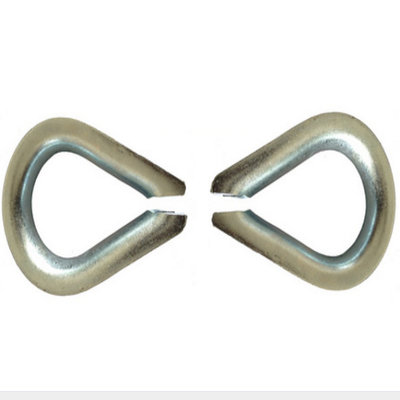 DIN6899 tipo dedal do fio de aço de B no aço carbono galvanizado M40 da corda de fio