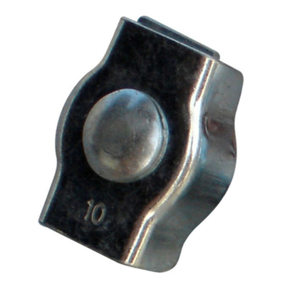 Grampo de corda simples 0,005 do fio - 0,073 cabos do fio de Kg/Pc grampeiam o aço carbono galvanizado
