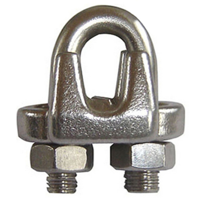 Deixe cair os grampos de corda forjados 1/8 a do fio braçadeira de corda forjada polegada do fio 3-1/2