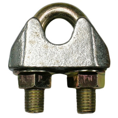 O cabo do fio do metal do grampo de corda do fio DIN1142 braçadeira o zinco do aço carbono chapeado