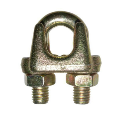 Datilografe uma gota maleável forjou as braçadeiras de cabo para levantar 6mm a 50mm