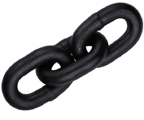 Corrente de relação 8mm curto padrão europeia M4 galvanizado de 6mm - M45