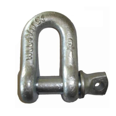 Parafuso forjado gota galvanizado Pin Shackles da liga de Crosby da âncora 1/4&quot; - 2&quot;