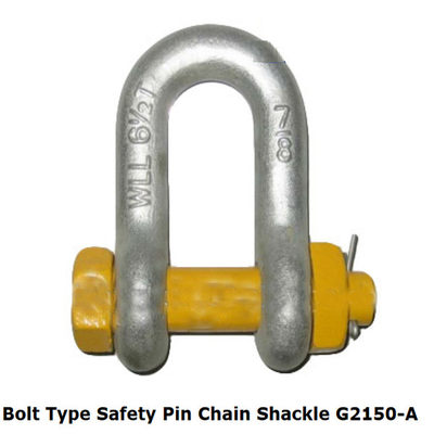 Grilhão de Pin Anchor Shackle Crosby Chain do parafuso do parafuso de 1/4 a 3 polegadas