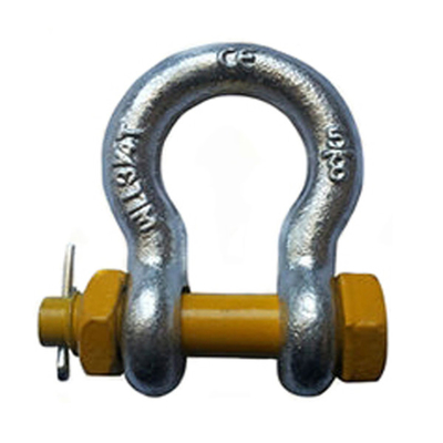 Tipo galvanizado do parafuso de Pin Anchor Shackle G2130 do parafuso da segurança