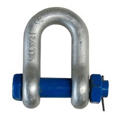 Pin galvanizado do parafuso de Pin Chain Shackle With Safety do parafuso da âncora do barco G2150