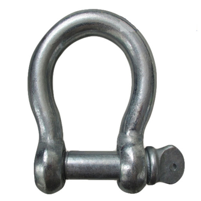 M50 o parafuso elétrico Pin Anchor Shackle European Type galvanizou o grilhão de âncora