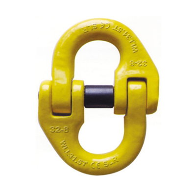 Relação 7.4mm - 40mm de Marine Rigging Hardware Chain Connecting do aço de liga de Plastified do poder