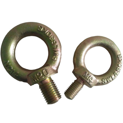 O aço carbono forjado galvanizado JIS1168 do parafuso de olho galvanizou o parafuso de olho M5 - M100