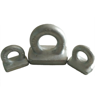 placa resistente baixa retangular do olho de 2T Marine Rigging Hardware Self Colored