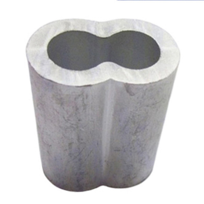 Virola de alumínio de friso Aluminiuml da corda de fio da ampulheta que molda o tipo dos E.U.