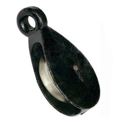 Polia de cabo de aço galvanizado Polia de cabo de polia simples 5T - 80T