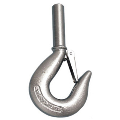 0.21kg - o zinco do gancho de 1.04kg G80 chapeou o tipo gancho dos E.U. de pata com a trava