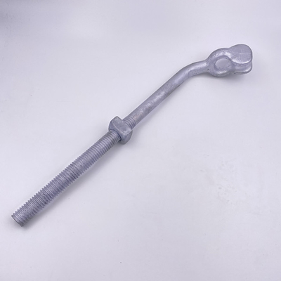 Parafuso de olho galvanizado do dedal do HDG dos encaixes de Electric Power com porca