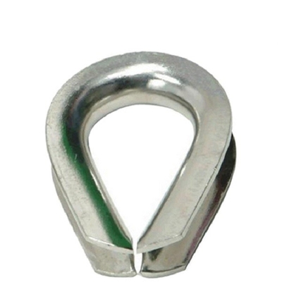 A corda de fio do aço carbono galvanizou dedais para o cabo de aço M4 - M28