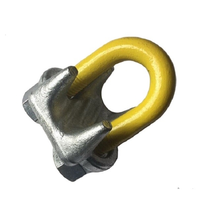 O tipo elétrico aço carbono dos E.U. do grampo de corda do fio galvanizou 1/8 de polegada à polegada 3-1/2